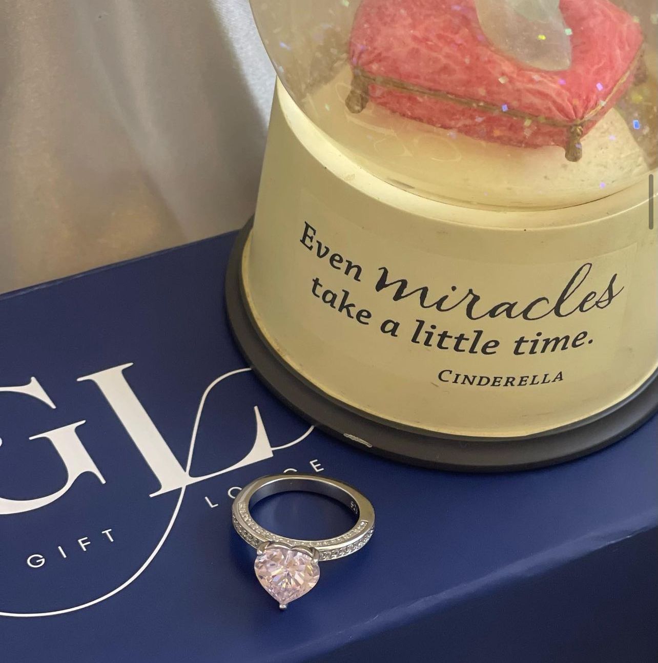 Sterling Silver Heart Ring- خاتم قلب من الفضة الاسترلينية